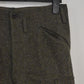 Swedish Army WWII Olive Grey Wool Field Trousers with Leather Straps Dated 1941