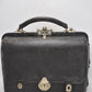 Antique Edwardian Leather Portmanteau Case Bag with Contents 32cm