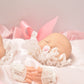 Vintage Life Like Twin Baby Dolls on Heart Pillow – 50cm x 35cm