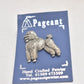 Vintage Pageant Pewter Poodle Dog Brooch – Women's Costume Jewellery, 4cm