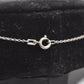 Vintage Sterling Silver 925 Necklace with Amber Stones in Floral Silver Setting – 24cm