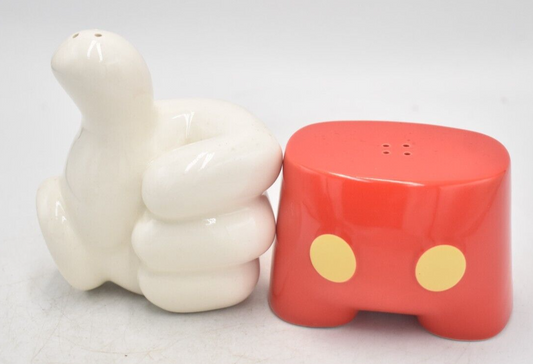 Disney Mickey Mouse Classic Shorts & Glove Salt and Pepper Shakers – Collectible