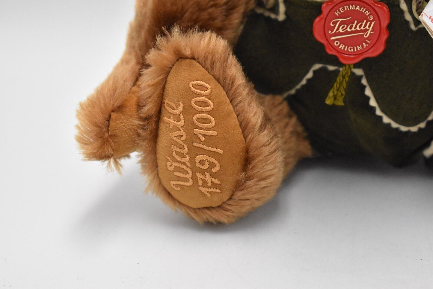 Hermann Teddy Bear "Waste Teddy Bear" – Limited Edition, Retired & Tagged