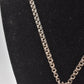Vintage Sterling Silver 925 Necklace with Malachite Pendant 64cm