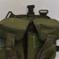 British Army Olive Green PLCE Right Hand Double Ammunition Pouch