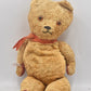 Vintage 1950s European Silk Plush Teddy Bear Fully Jointed 54cm Wood Wool Filled