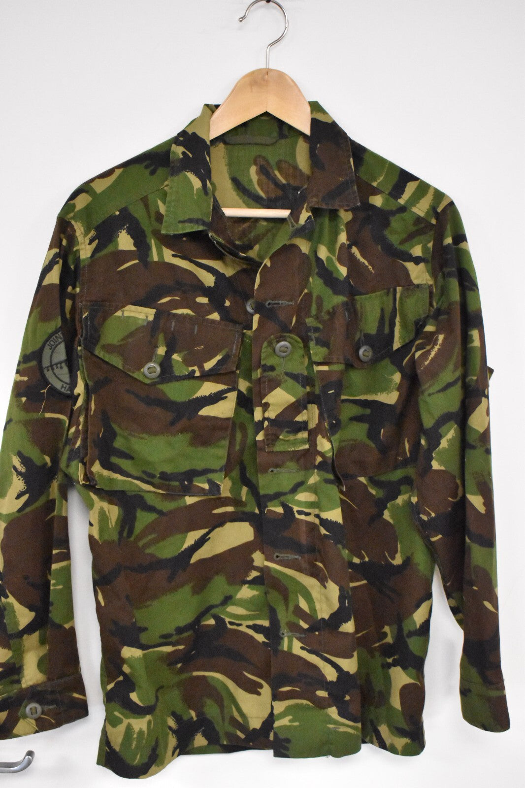 British Army Woodland DPM Combat Lightweight Jacket/Shirt – Size 170/88