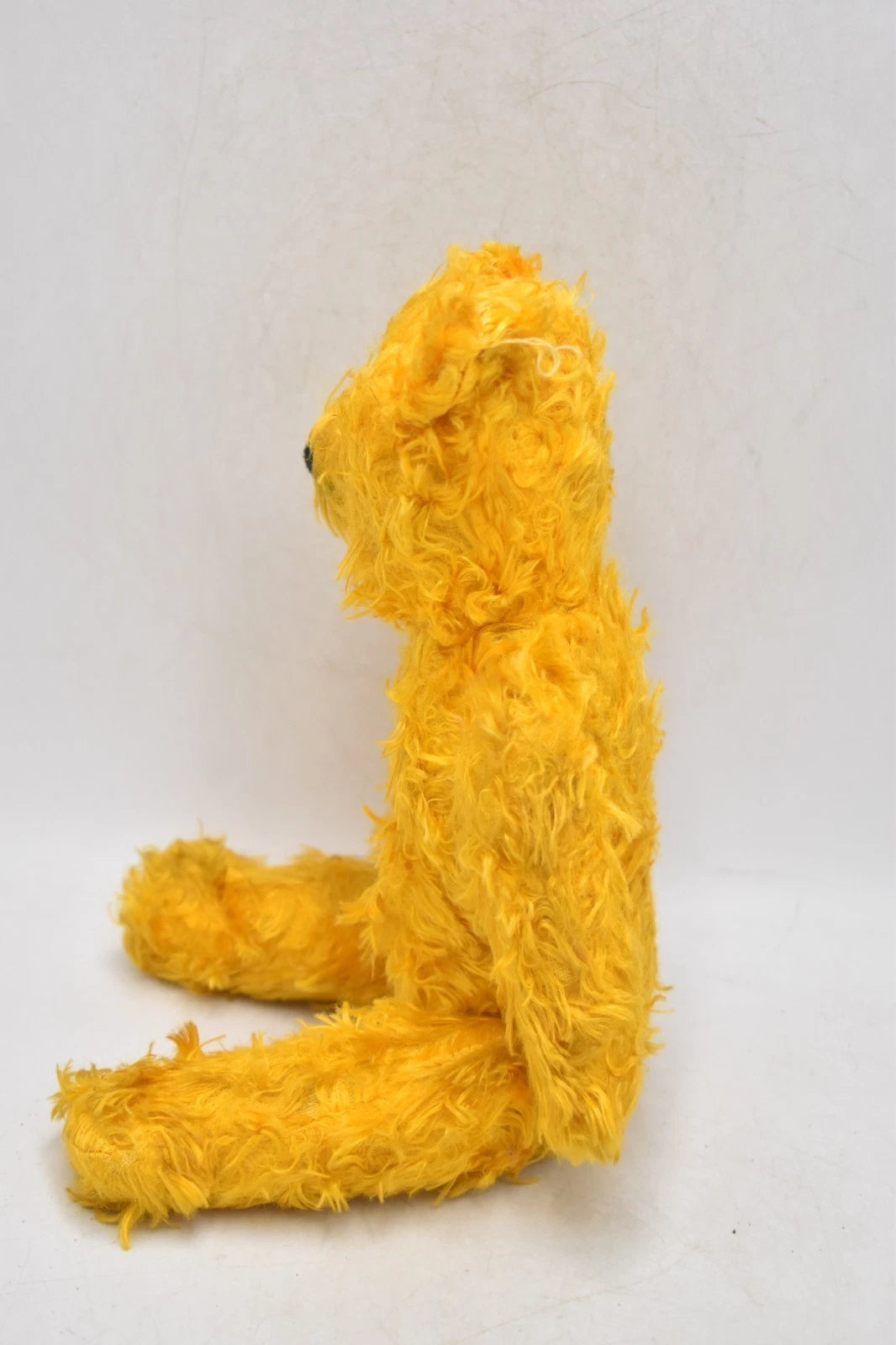 1950s Post-War Silk Plush Vintage Teddy Bear Rod Jointed 30cm