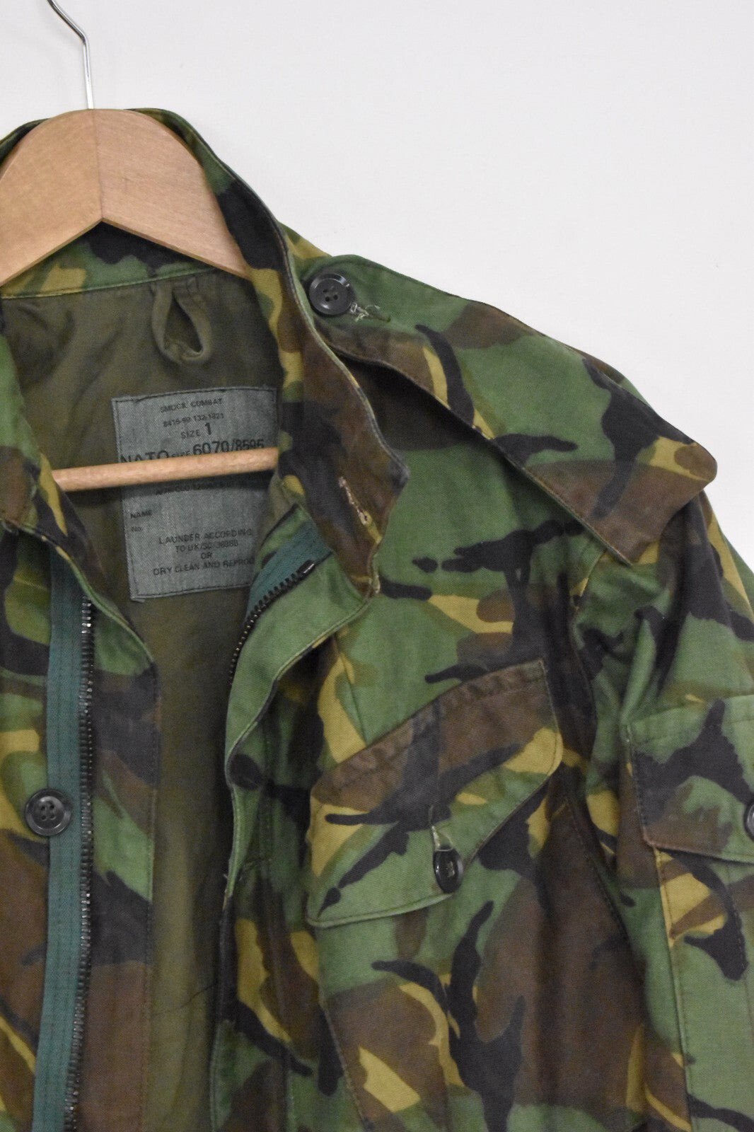 British Army Early 68 Pattern Combat Jacket – Chest 42" – Clayton St. Mill