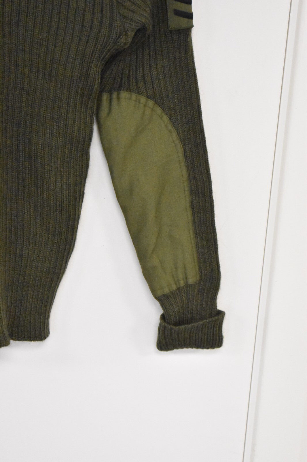 British Royal Marines Commando Green Wool Pullover Jumper – Size 2