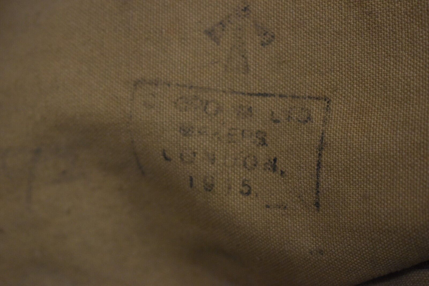 British Army WWII 1945 Dated ATS Canvas Holdall/Bag