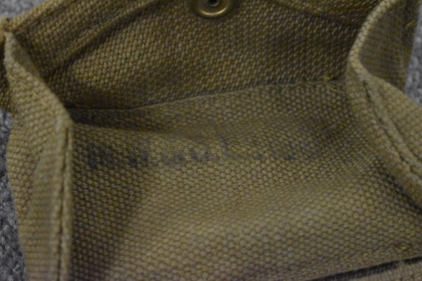 British Army WWII 37 Pattern Bren Auxiliary Ammunition Pouches Meco 1939