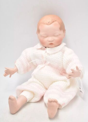 Ashton Drake Baby Girl Porcelain Doll by Artist Yolanda Bello – 32cm