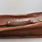 Antique Crocodile Leather Brown Gladstone Doctors Overnight Bag 40cm