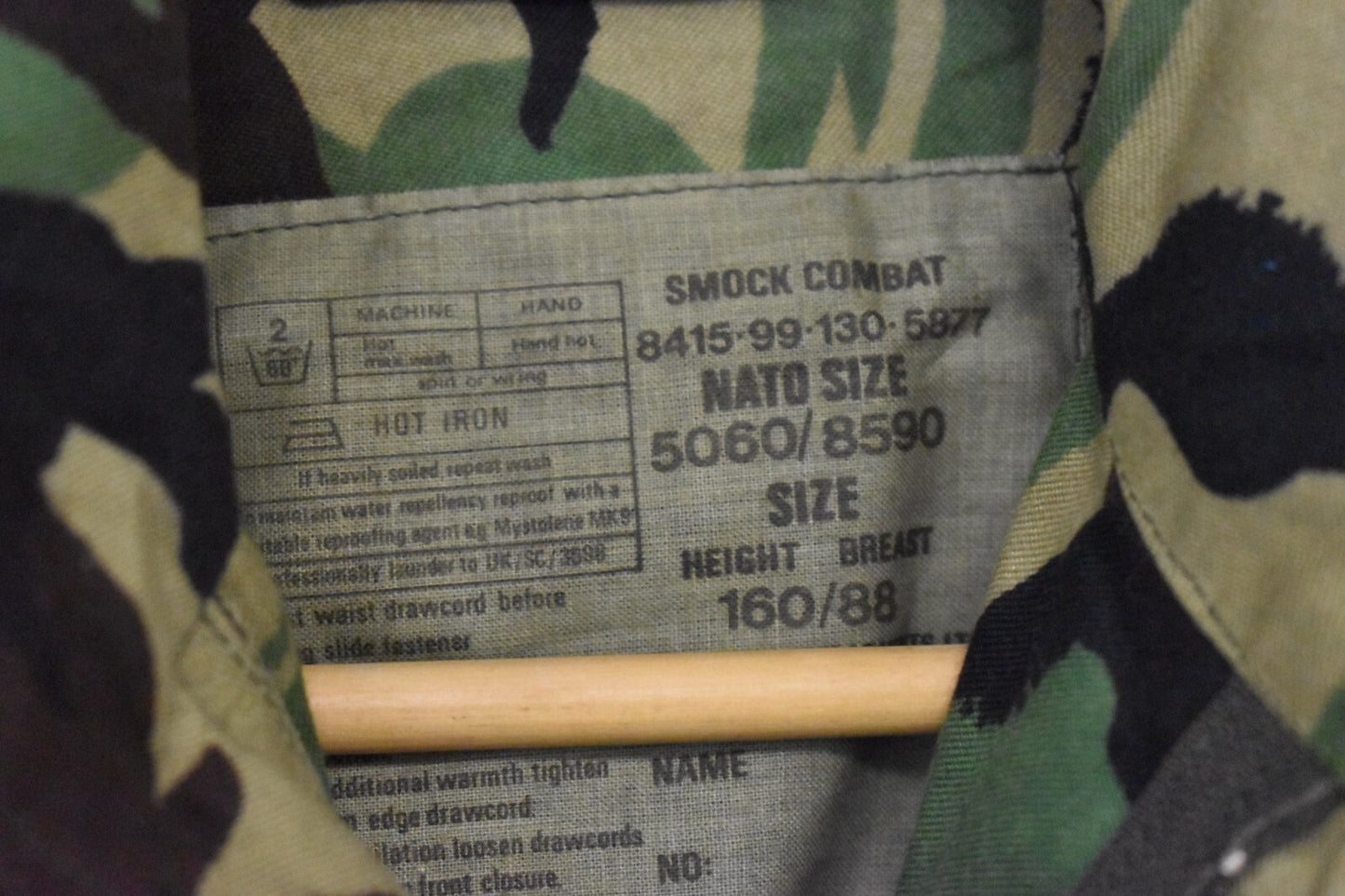 British Army DPM Combat Jacket Size 160/88 Camouflage Airsoft, Fishing Paintball