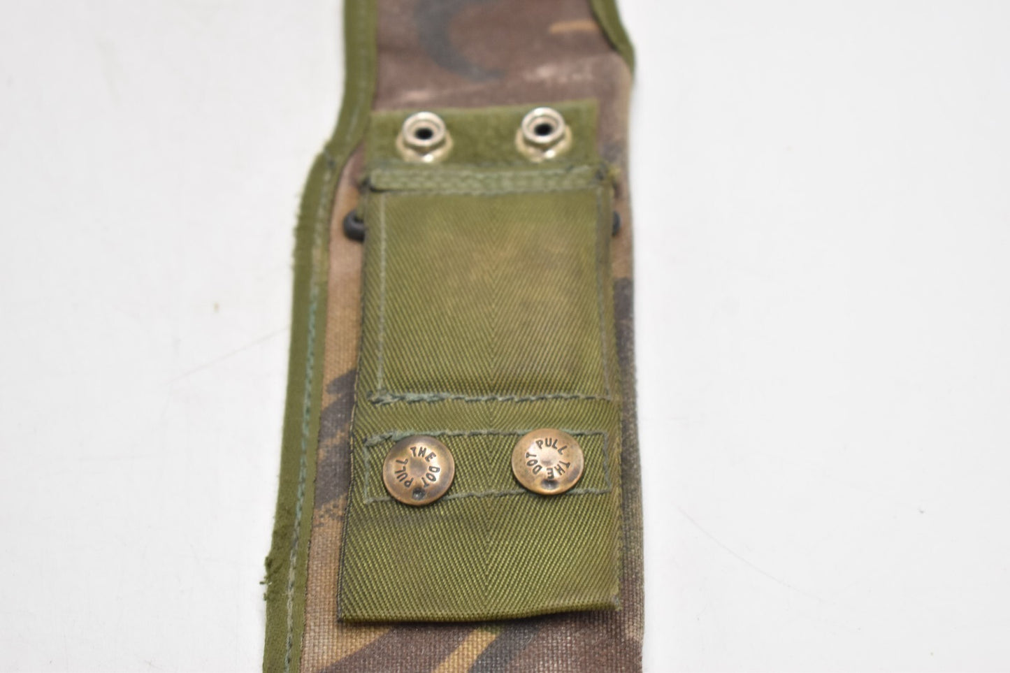 British Army PLCE Webbing Empty SA80 Scabbard Frog Cover – DPM Camouflage