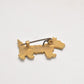 Vintage White Scottie Dog Pin Badge/Brooch