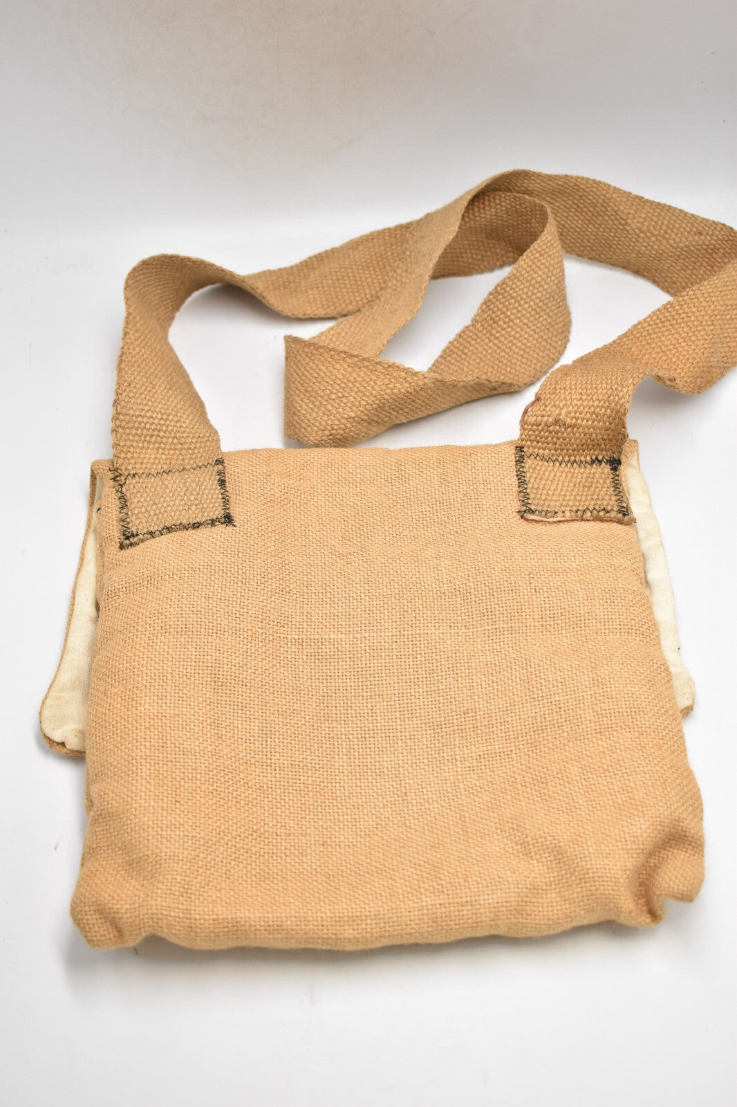 Vintage WWII Soviet Army Bread Bag Haversack Military Canvas Shoulder Bag