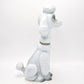 Vintage 1950s Italian Long Neck Poodle Dog Figurine Statue Ornament 26.5cm