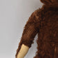 Antique American Mohair Teddy Bear Black Boot Button Eyes Fully Jointed 44cm