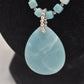 Vintage Larimar Gemstone Pendant Necklace 54cm – Women's Jewellery