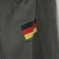 Vintage German Army Olive Moleskin Shirt - Military Surplus 38" Chest