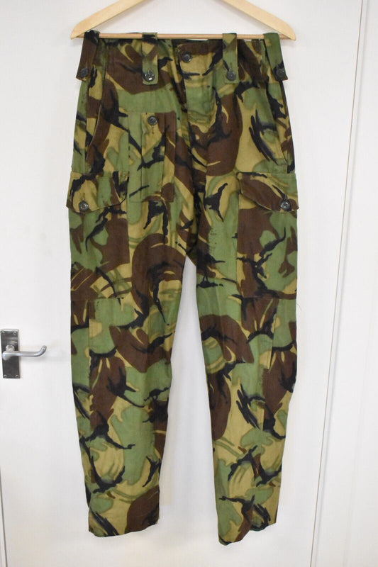 British Army Early 68 Pattern DPM Combat Trousers – W32" L30"
