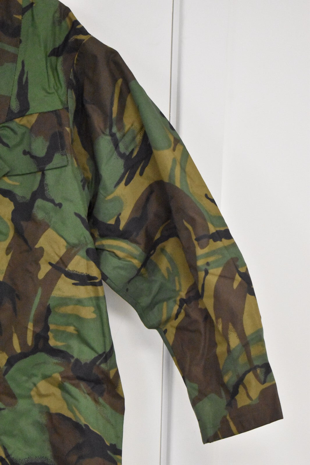 British Army Smock PVC Waterproof DPM Woodland Hooded Jacket Medium 170/90