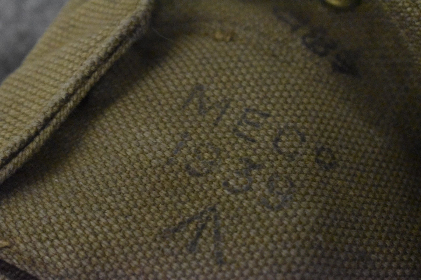 British Army WWII 37 Pattern Bren Auxiliary Ammunition Pouches Meco 1939