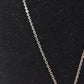 Vintage Sterling Silver 925 Mother of Pearl Abalone Modernist Pendant Necklace