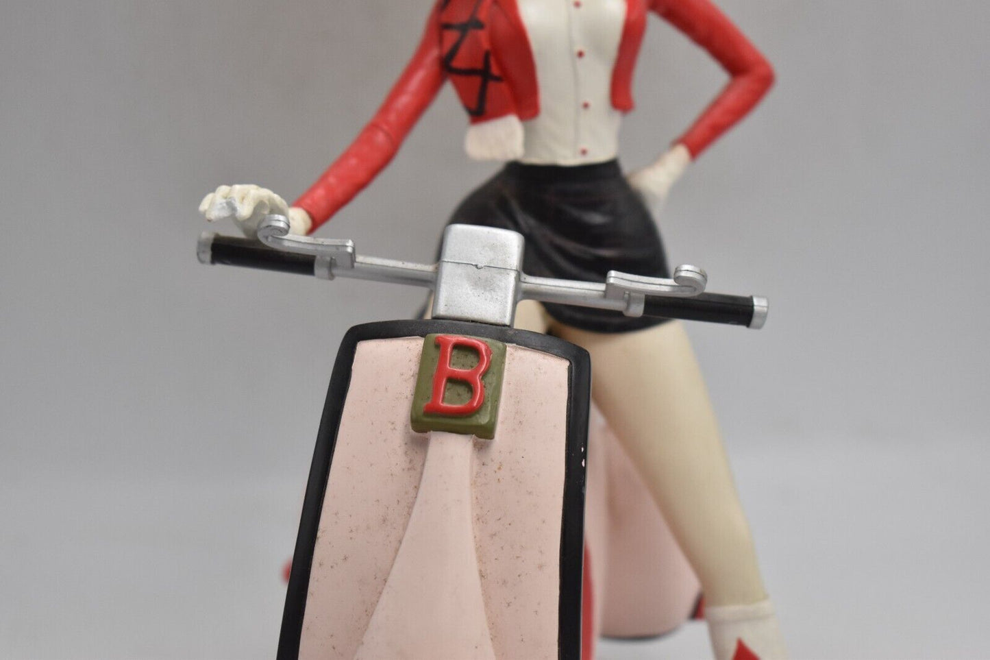 Betty Boop Red Pink Moped Scooter Figurine – King Features Syndicate