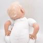 Reborn Baby Girl Annabel by Angie 19" Blonde Hair Blue Eyes Genesis Paint