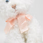 Russ Berrie Fuffi White Cat Teddy Bear Retired Tagged Soft Plush Toy