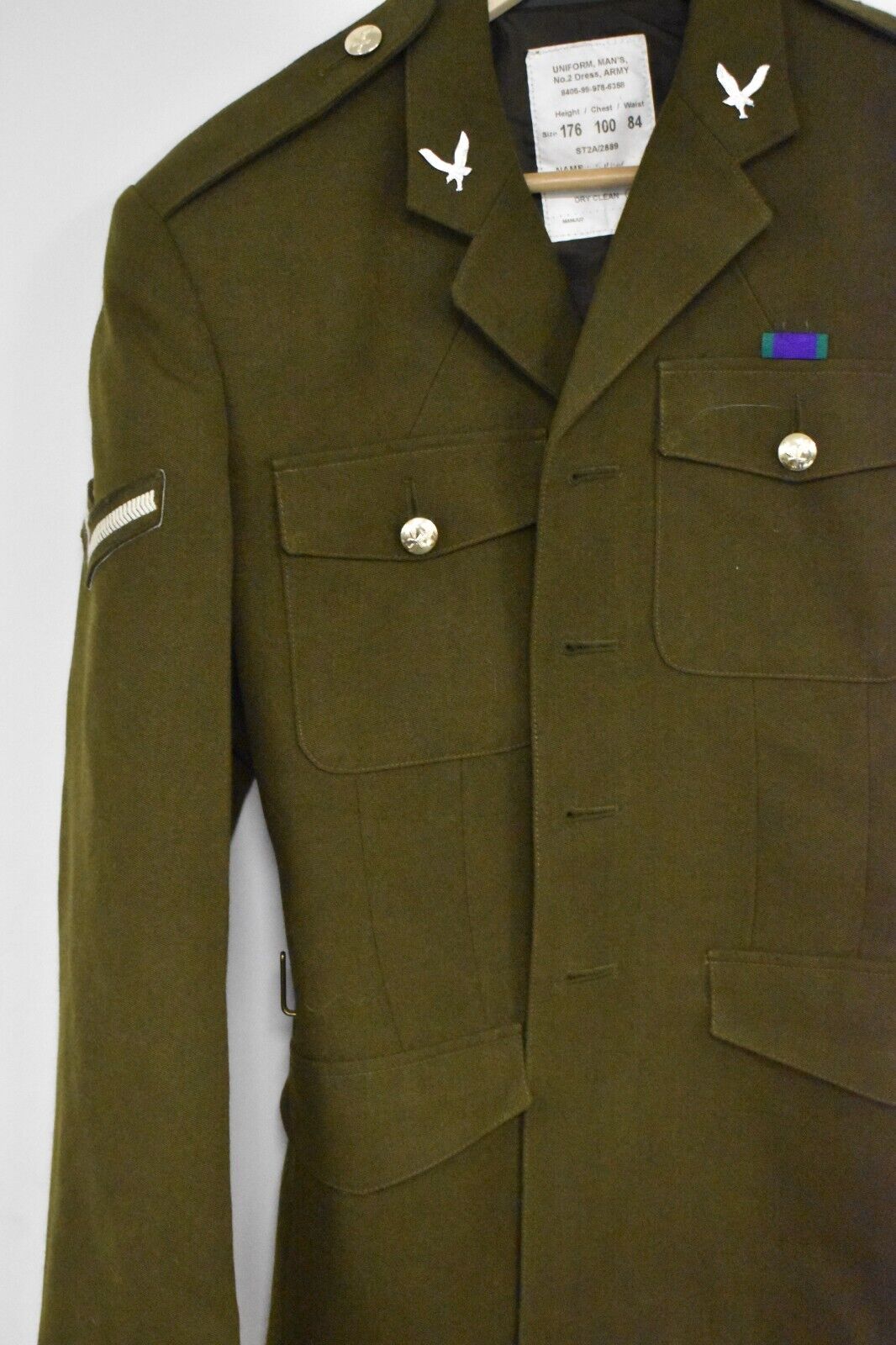 British Army Jacket No 2 Dress Army Air Corps – Size 176/100/84