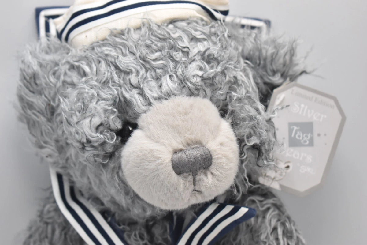 Suki Silver Tag Samuel Teddy Bear Limited Edition 980/1500 Tagged 50cm