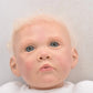 Reborn Baby Girl Annabel by Angie 19" Blonde Hair Blue Eyes Genesis Paint