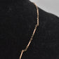 Vintage Bronze Tone Choker Necklace – 42cm – Elegant Costume Jewellery