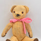 Vintage 1940s English Mohair Teddy Bear 38cm Fully Jointed Glass Eyes