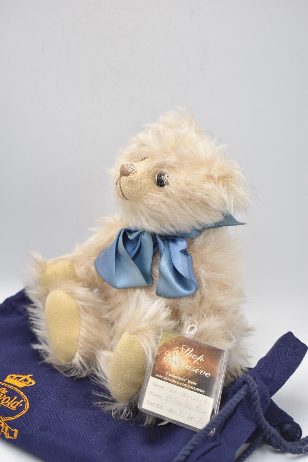 Cotswold Artist Teddy Bear Atlantis Rose OOAK Limited Edition Retired Tagged