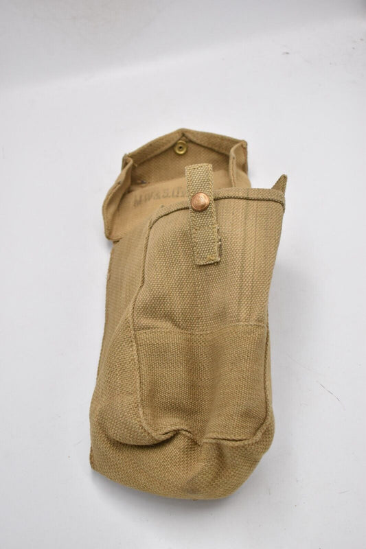 British Army WWII 37 Pattern Ammunition Pouch – MW&S LTD 1941 Dated