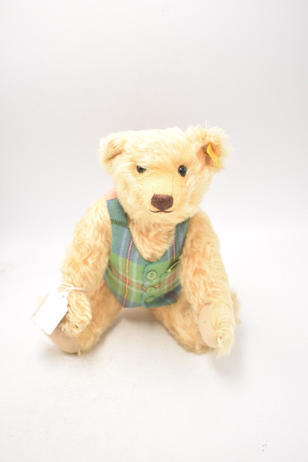 Steiff The Flying Scotsman Teddy Bear 004230 – Retired, Golden Mohair