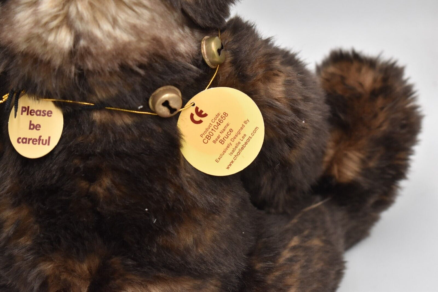 Charlie Bears Bruce Retired & Tagged Isabelle Lee Designed