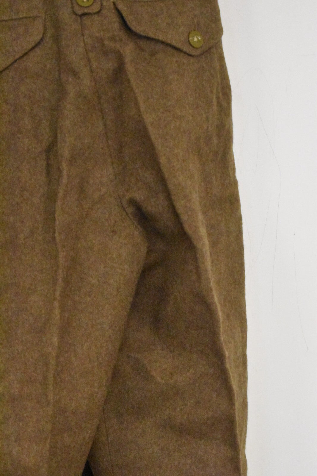 British Army 1949 Pattern Wool Battledress Trousers – W30" L29" – Dated 1954