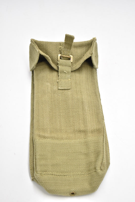 Vintage Belgian Army M51 Ammunition Pouch 1951 Dated WWII 37 Pattern Webbing