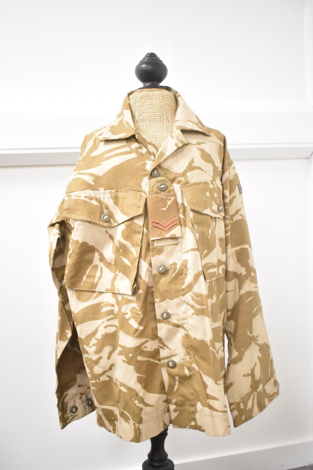 British Army Desert DPM Lightweight Tropical Combat Shirt/Jacket – Size 170/88