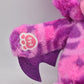 Build-A-Bear Midnight Shimmer Bat – Pink Swirl Purple Plush Vampire Halloween