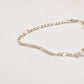 Vintage Sterling Silver 925 Figaro Chain Bracelet - 19cm