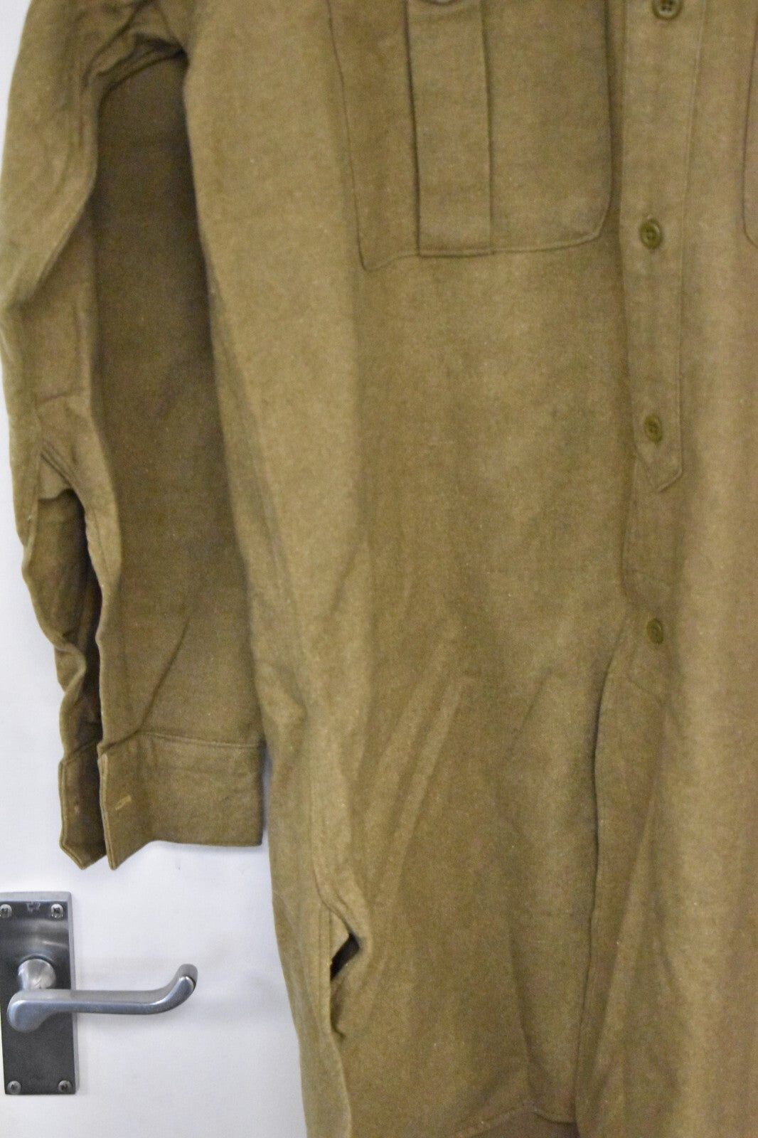British Army 1951 Pattern KF Hairy Mary Wool Combat Shirt – Size 40" Dated 1952