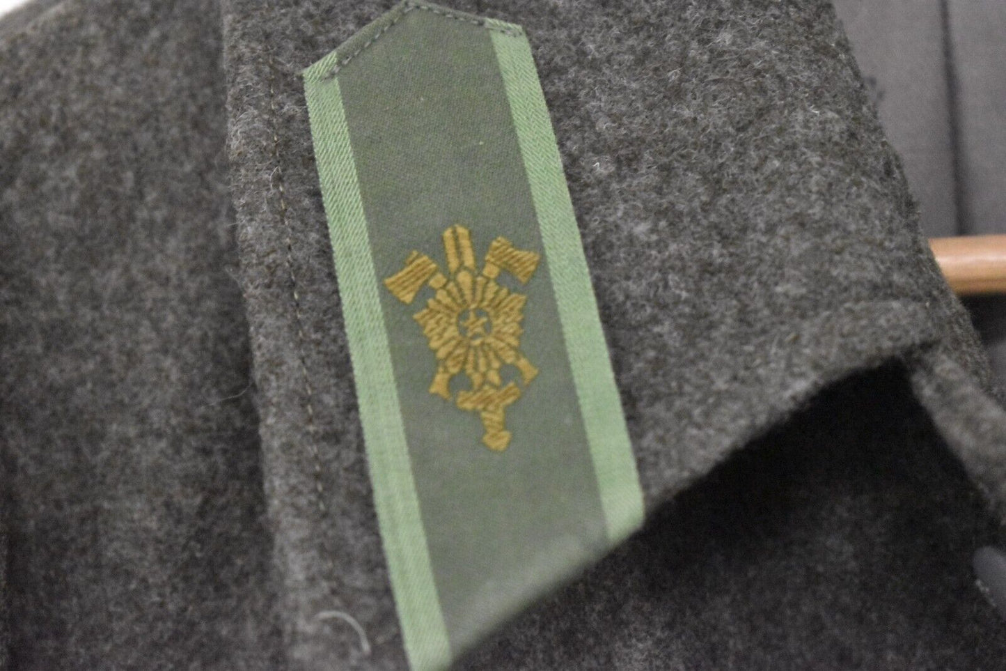 Vintage 1960s Swedish Army Haga Wool Jacket – Size 46" Chest – Dated 1962