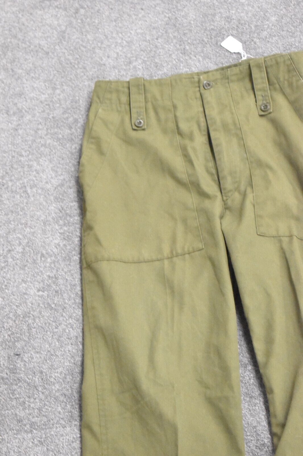 Vintage British Army 1980s Lightweight Combat Trousers - Olive Green W28" L30"